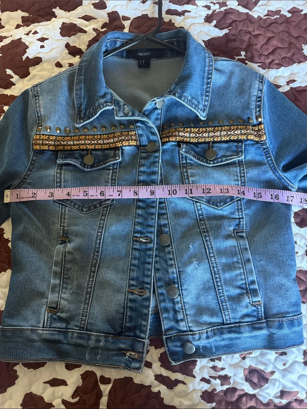 Forever 21 blue denim
